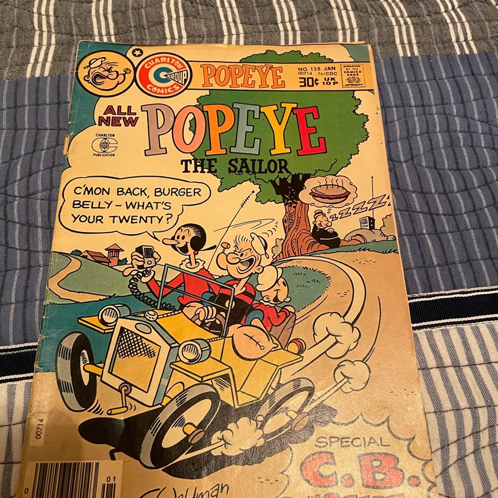 Popeye The Sailor Comic Book